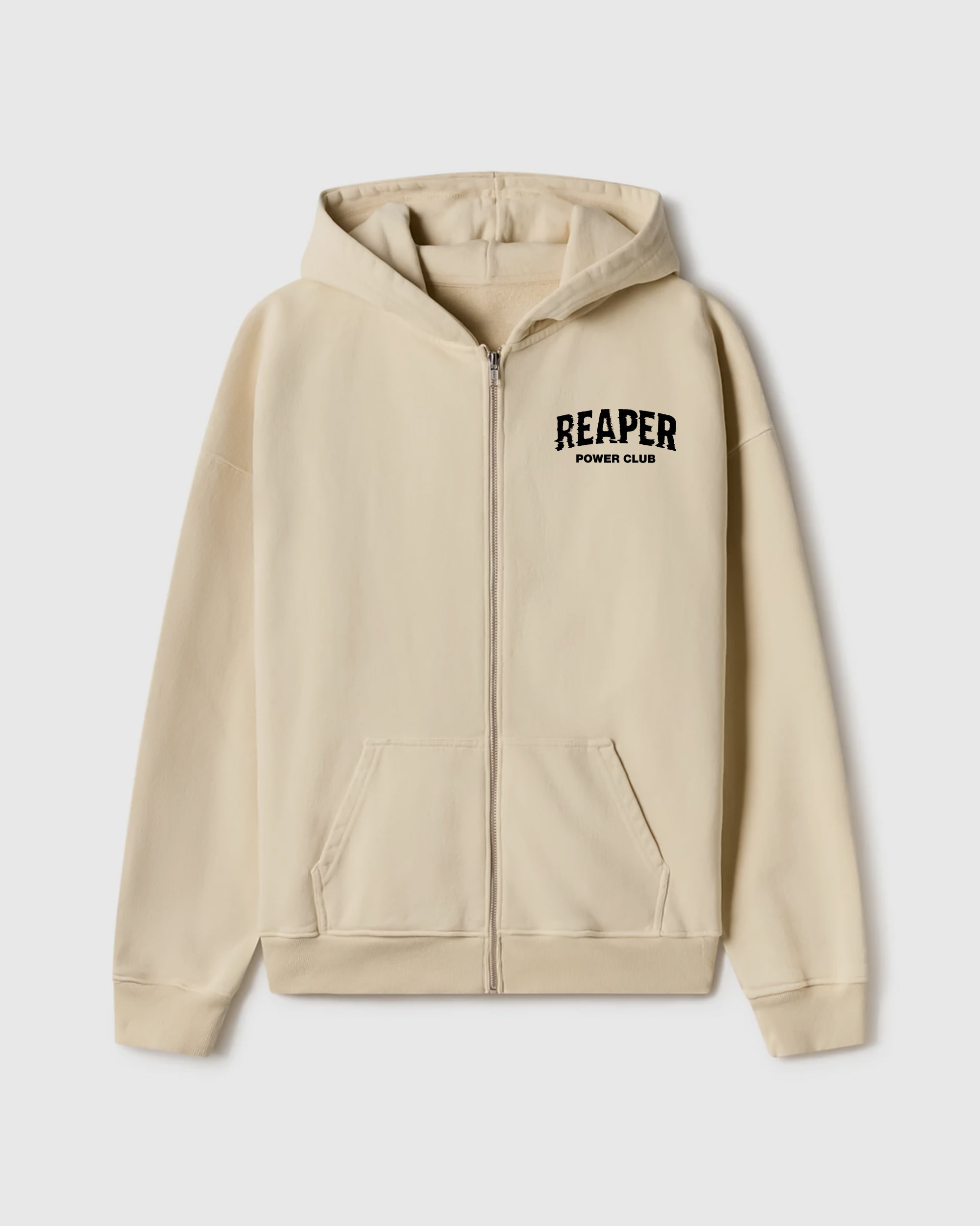 Reaper Power Club Zip Hoodie