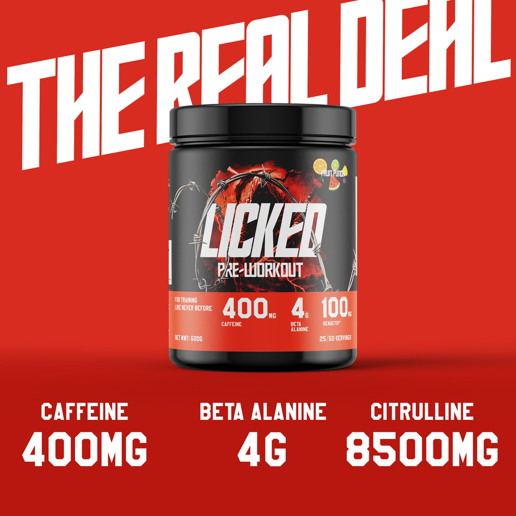 Licked Pre Workout - 50 Servings