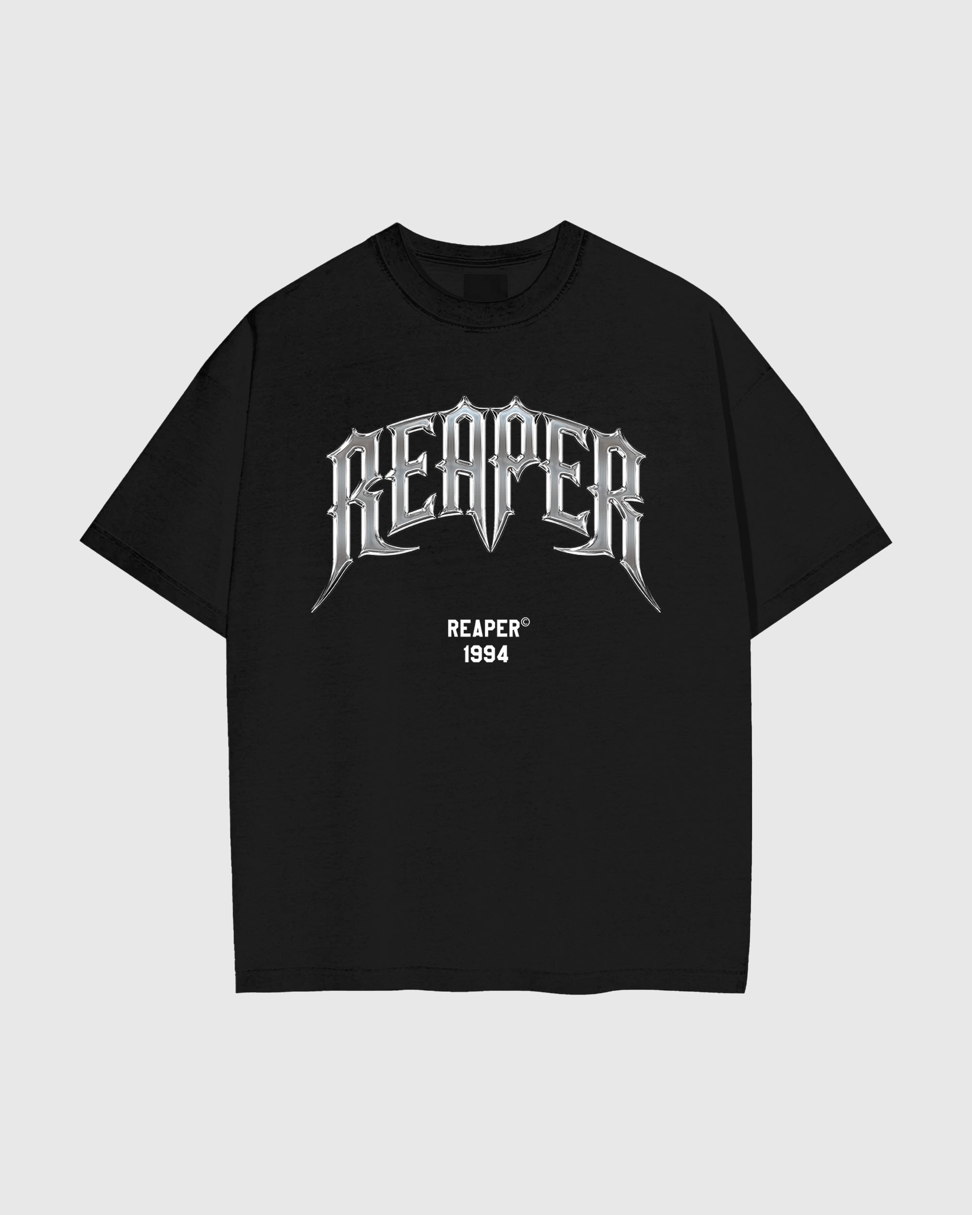 Reaper Metallic Gothic Tee