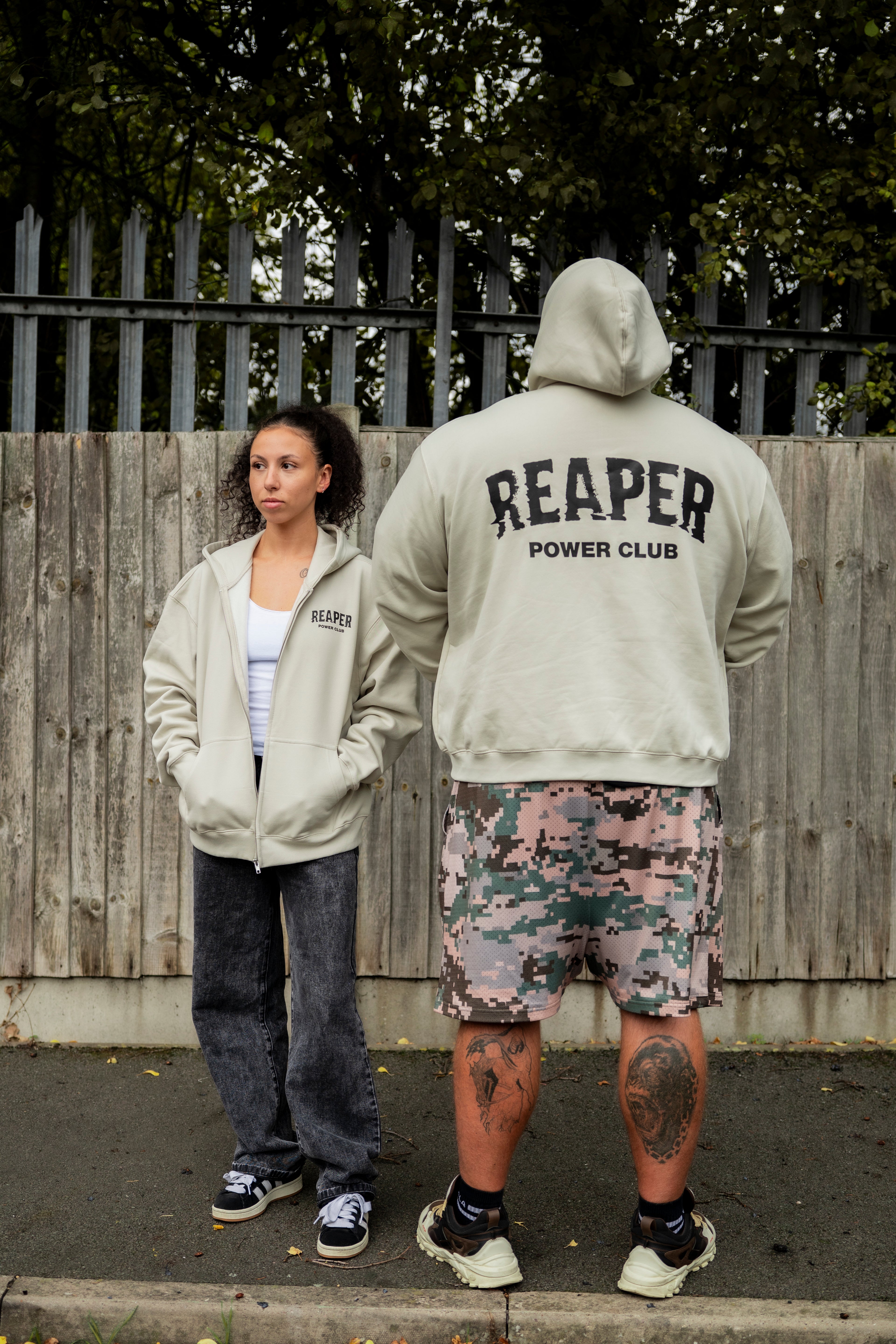 Reaper Power Club Zip Hoodie